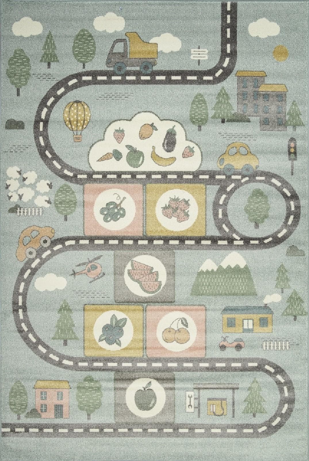 Ковер Ковер Детский MERINOS IZUMRUD C214 MULTICOLOR 0.8x1.5м