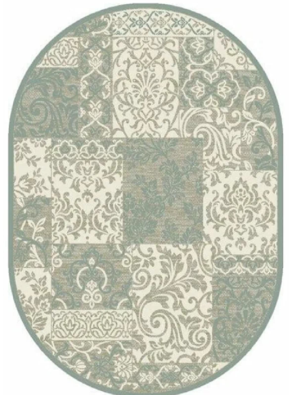 Ковер Ковер Ragolle Genova 38009 6555 90 Овал Овал 1.35x1.95м