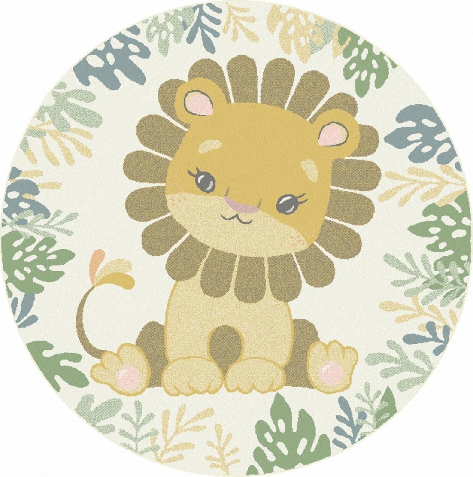 Ковер MERINOS SOFIT F261 GREEN Круг Круг 1.6x1.6м