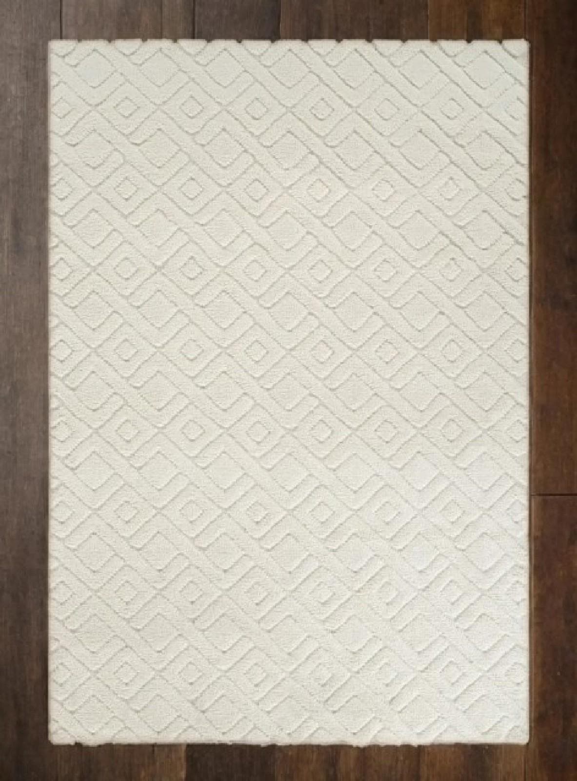 Ковер Ковер OZ KAPLAN Sofia 0E426A White-White 1.4x2м