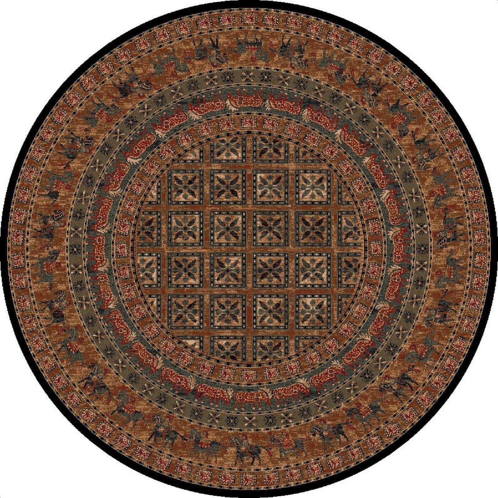 Ковер Osta Kashqai 4301 500 Круг Круг 1.6x1.6м