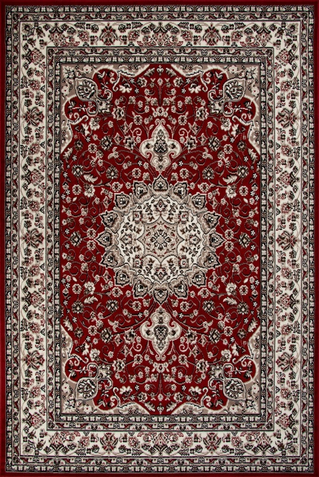 Ковер Ковер Классический MERINOS GAVANA d411 RED 1.5x1.9м