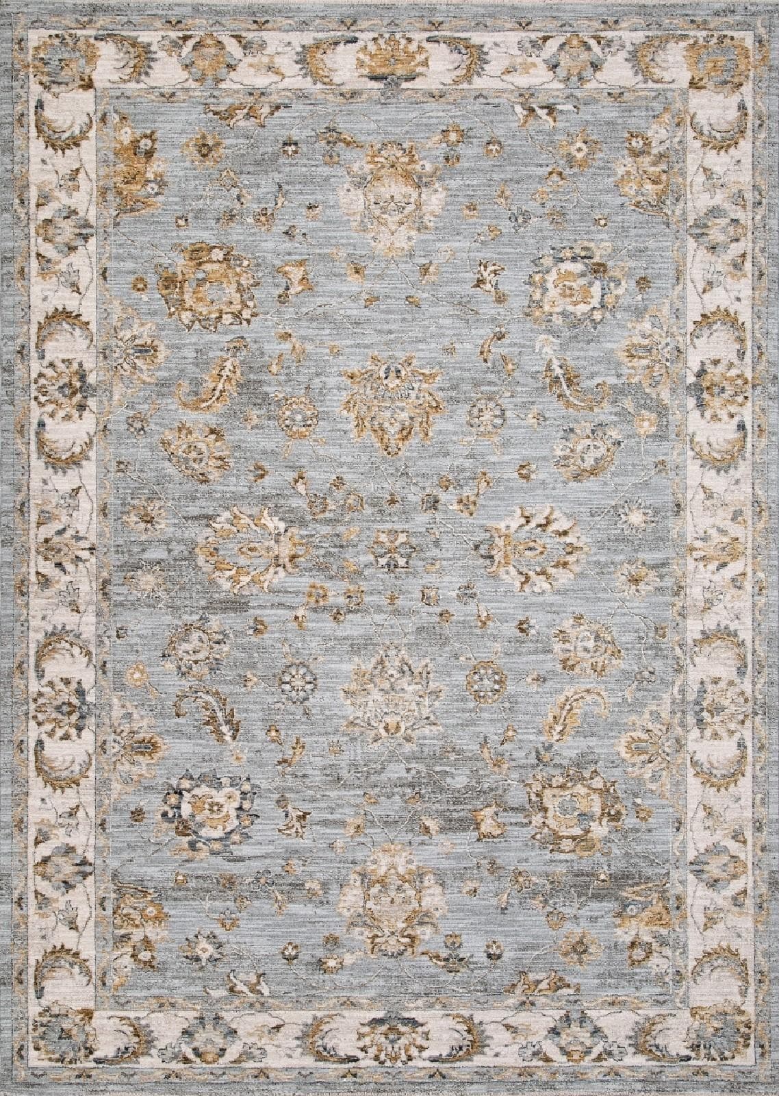 Ковер LYSANDRA HALI MUMBAI L0729B BLUE 1.6x2.3м