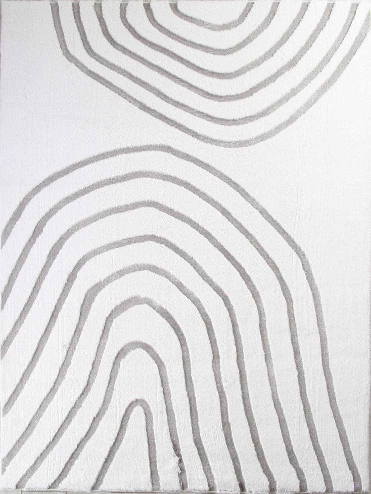 Ковер Ковер Современный PIXEL RABBIT CARVING PX4002 CREAM / GREY 1.2x1.8м