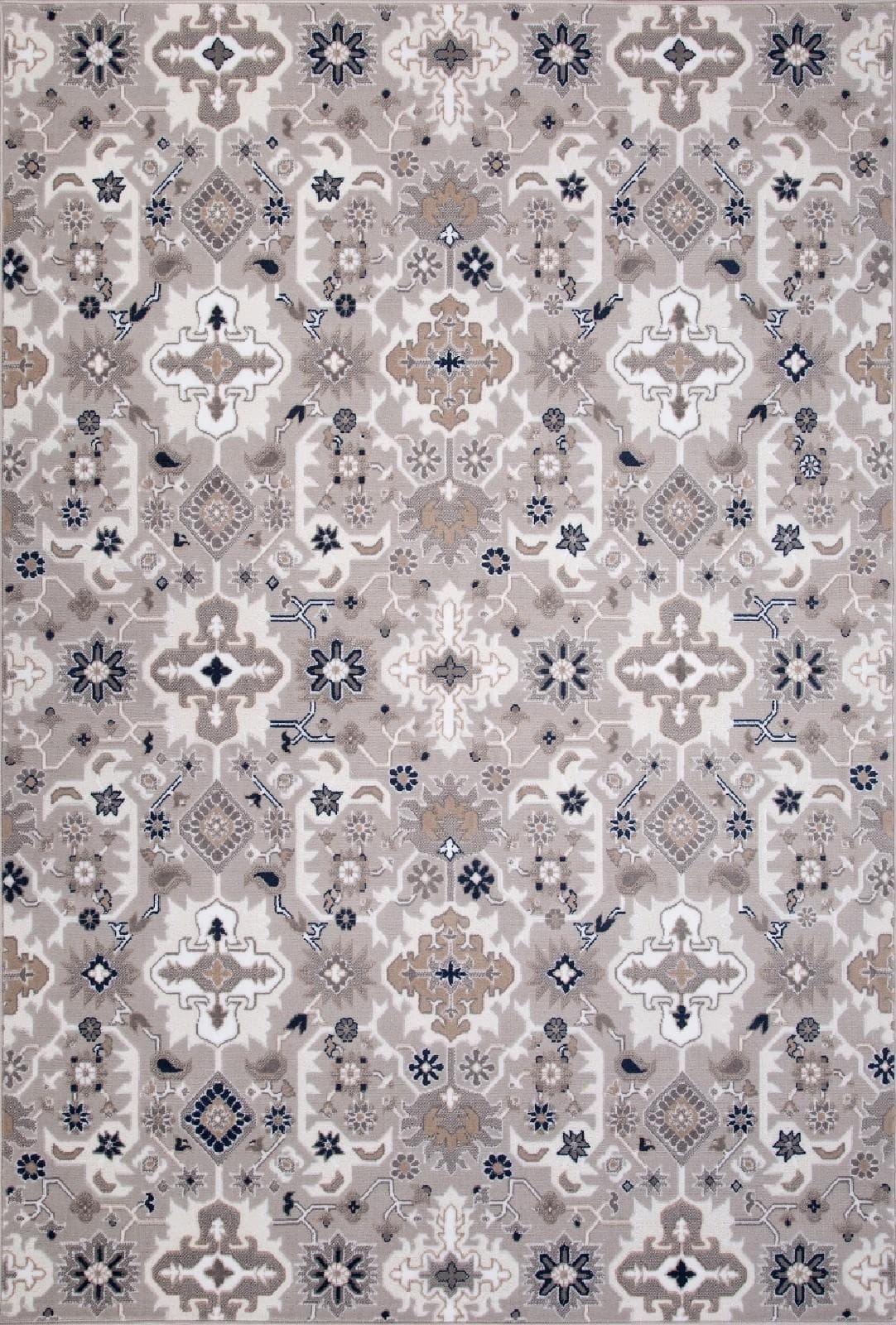 Ковер MERINOS RICHI 8670 GRAY 0.8x1.5м