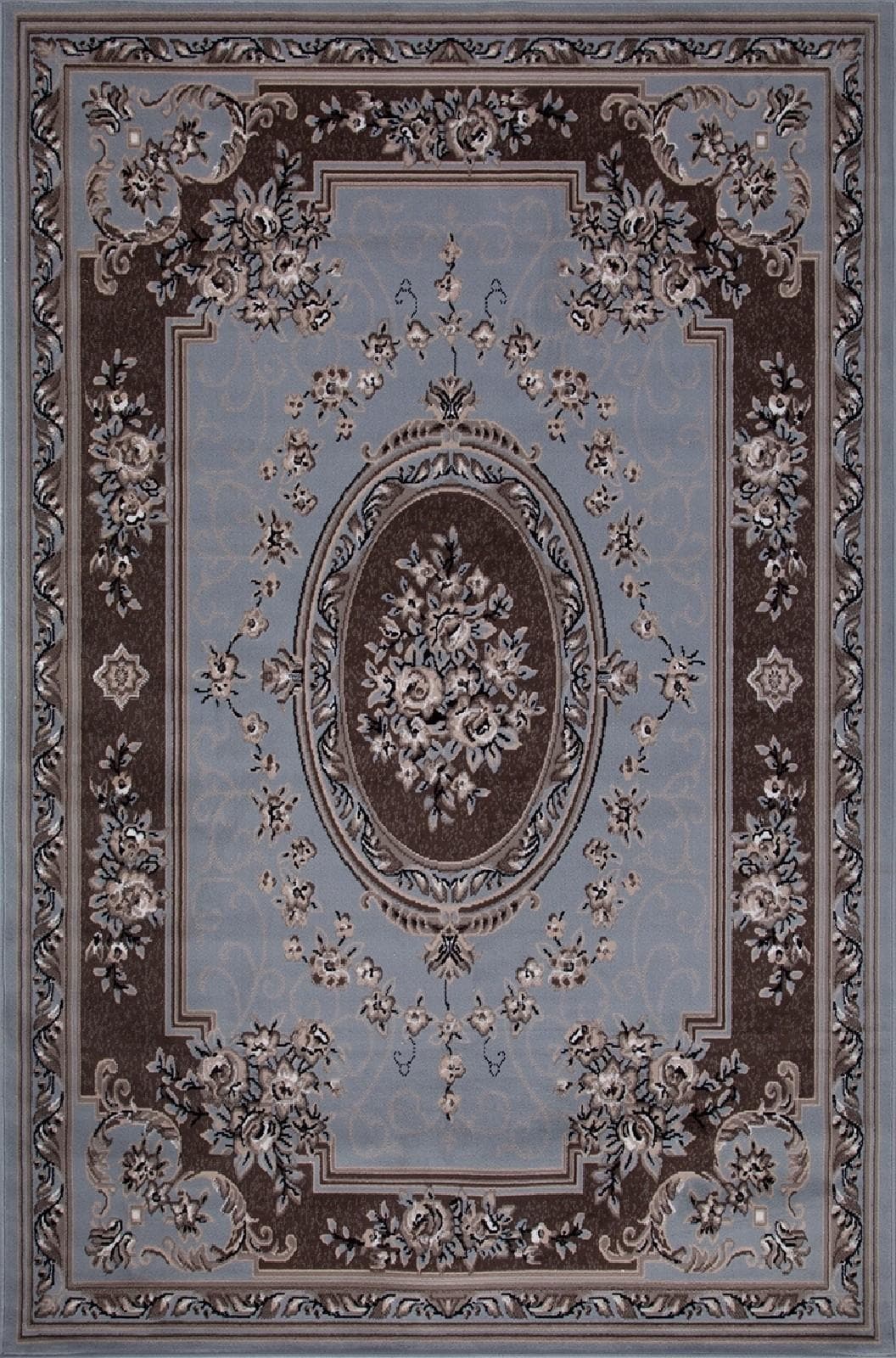 Ковер MERINOS SIERRA 5444 BLUE-BROWN 2 3x5м