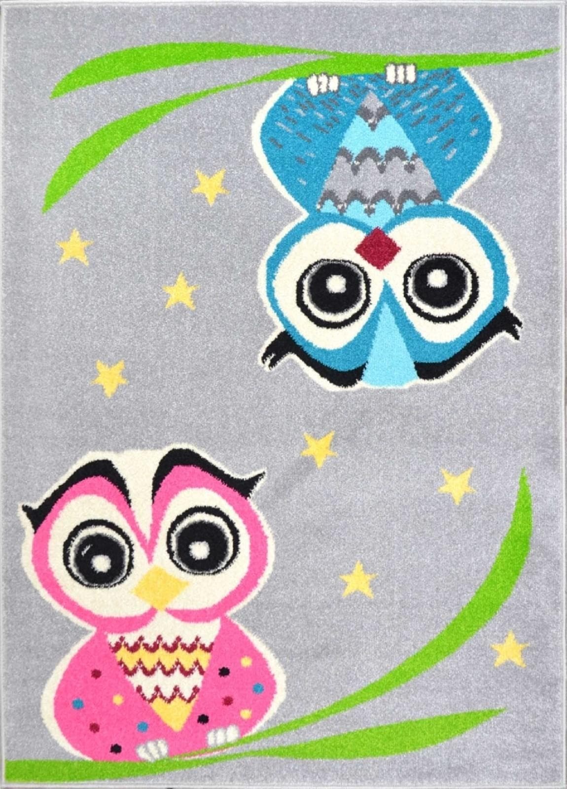 Ковер Agnella Funky Top Owl grey 1.6x2.2м