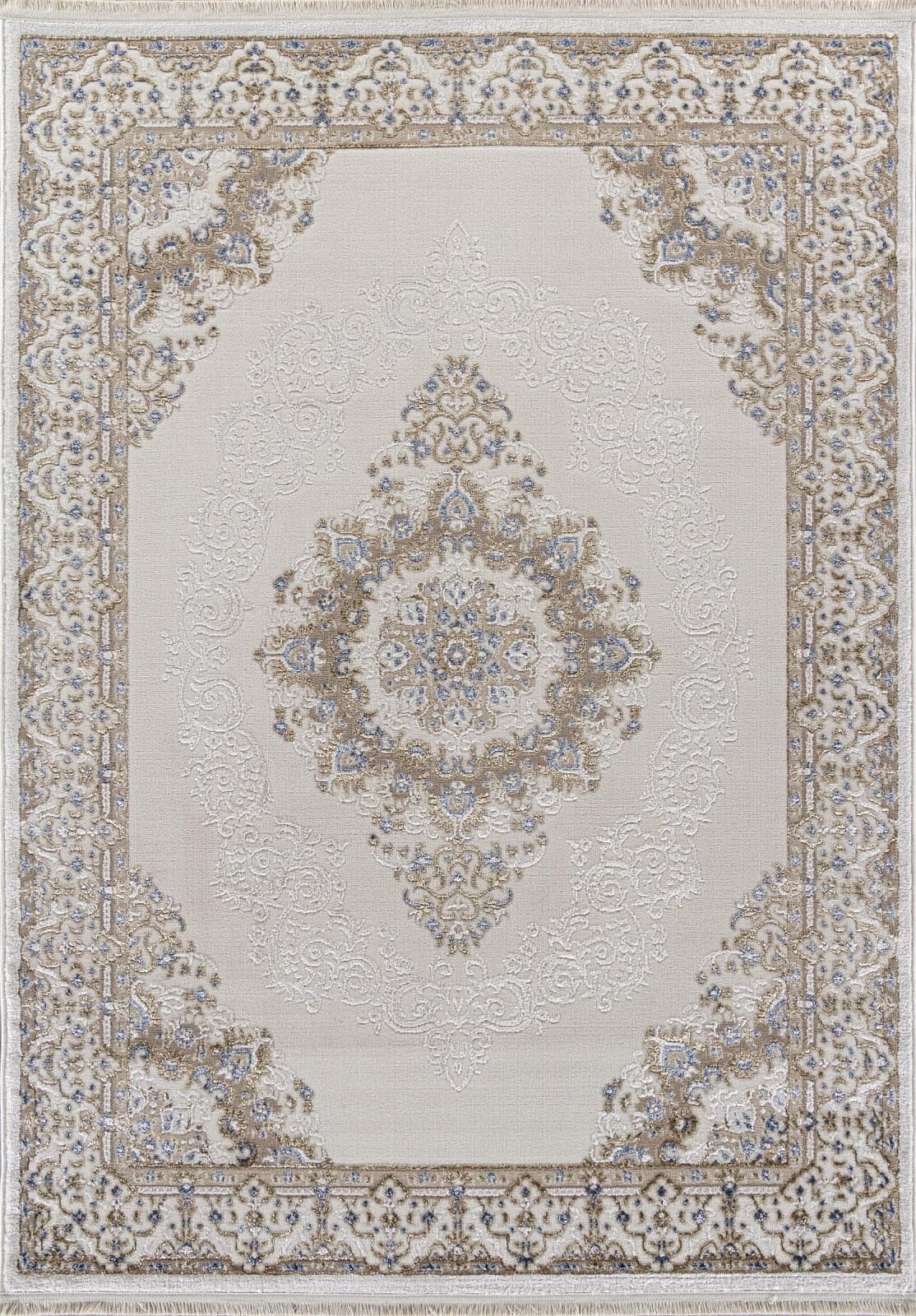 Ковер Ковер Классический KARDELEN MOSSO 27236A CREAM / NAVY 2.4x3.4м