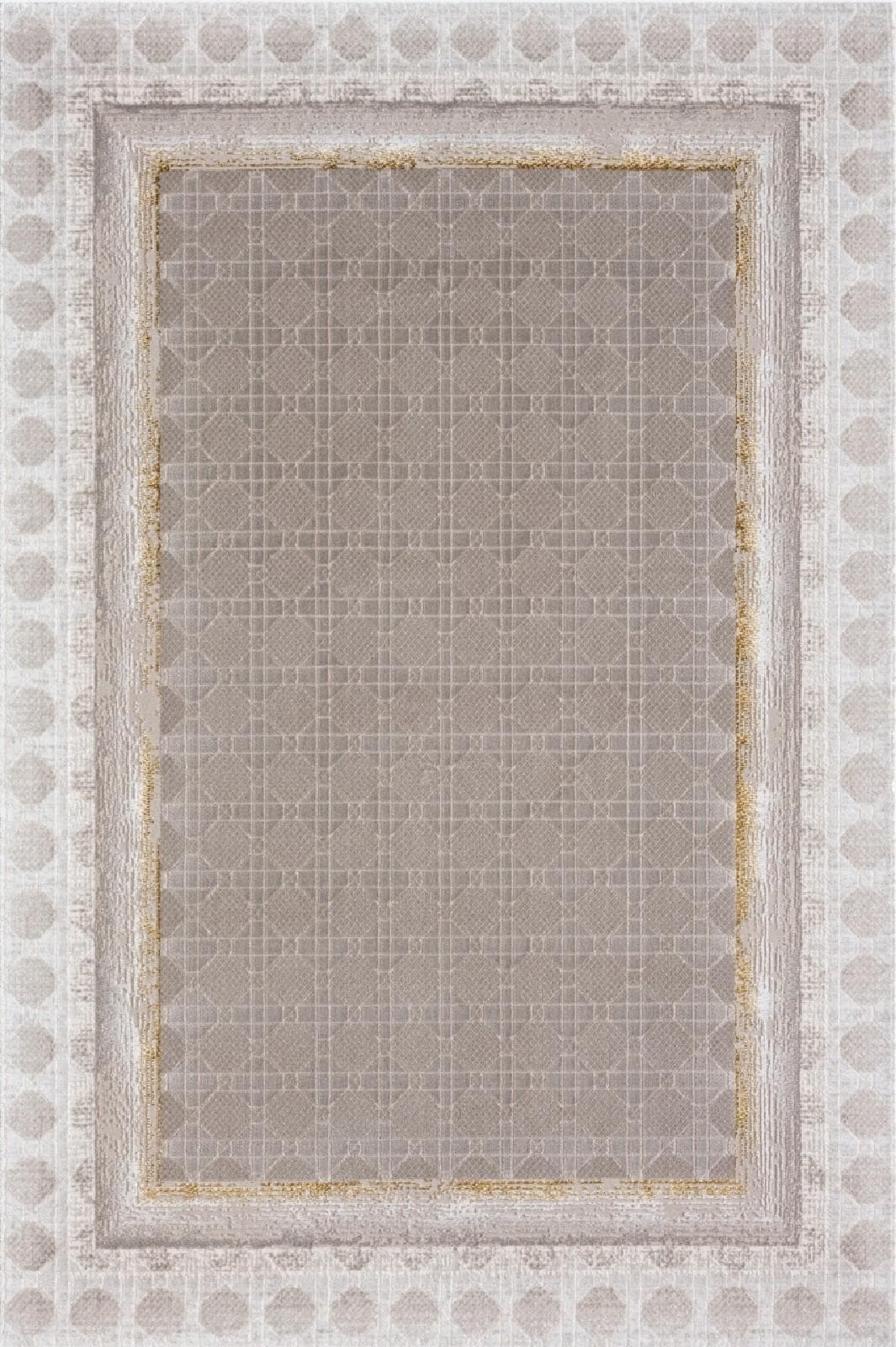 Ковер KARMEN HALI NENSI GL056E BROWN / BROWN 1.6x2.3м