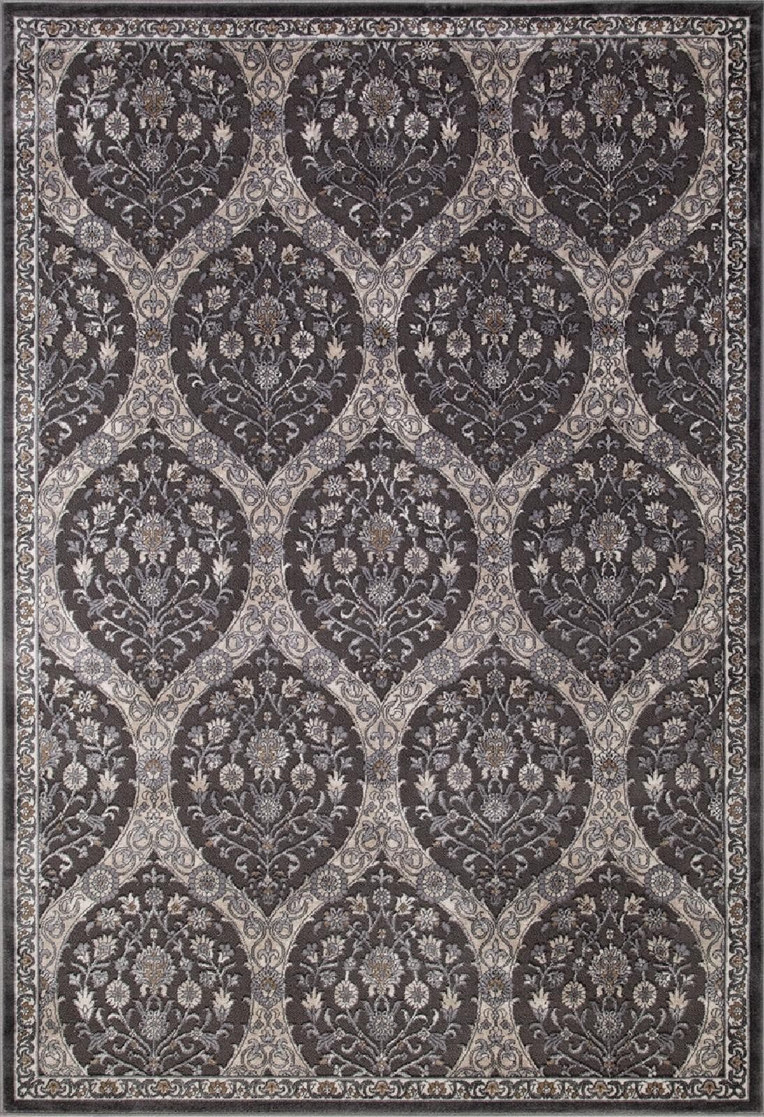 Ковер MERINOS SERENITY D740 DARK GRAY 2.4x3.4м