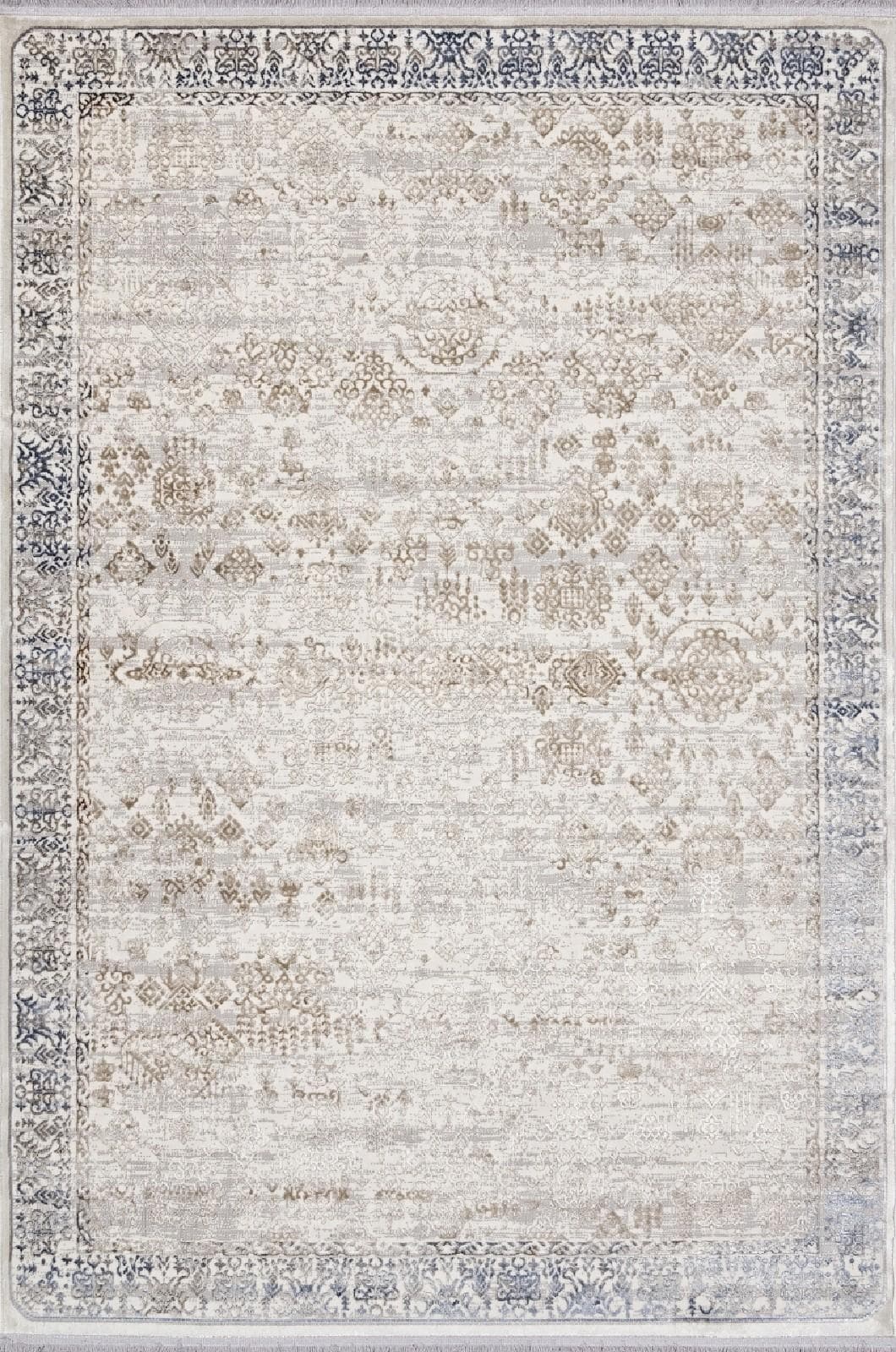 Ковер Ковер Классический ALPIN ASADU 07402A L.BLUE FDY / CREAM FDY 1x2м