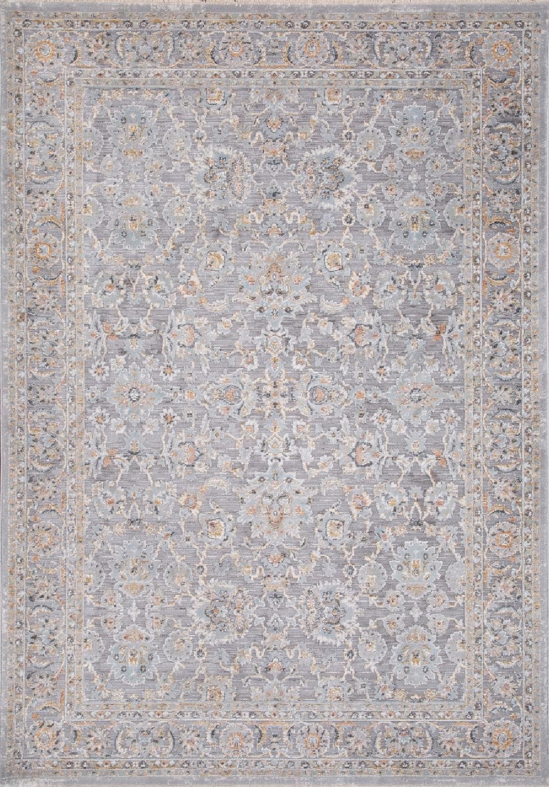 Ковер LYSANDRA HALI PETRA L0761C LIGHT GRAY 3x3.8м