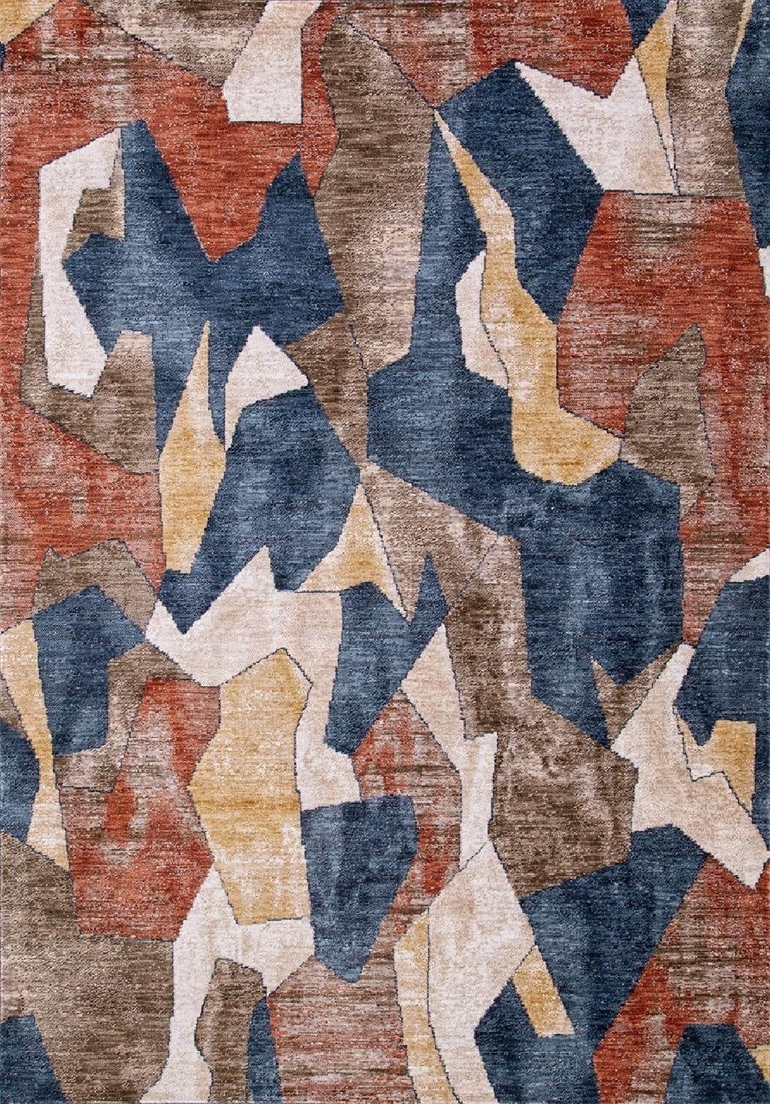 Ковер ALGAN ZEUS B3521A D.BLUE / GREEN 2.5x3.5м