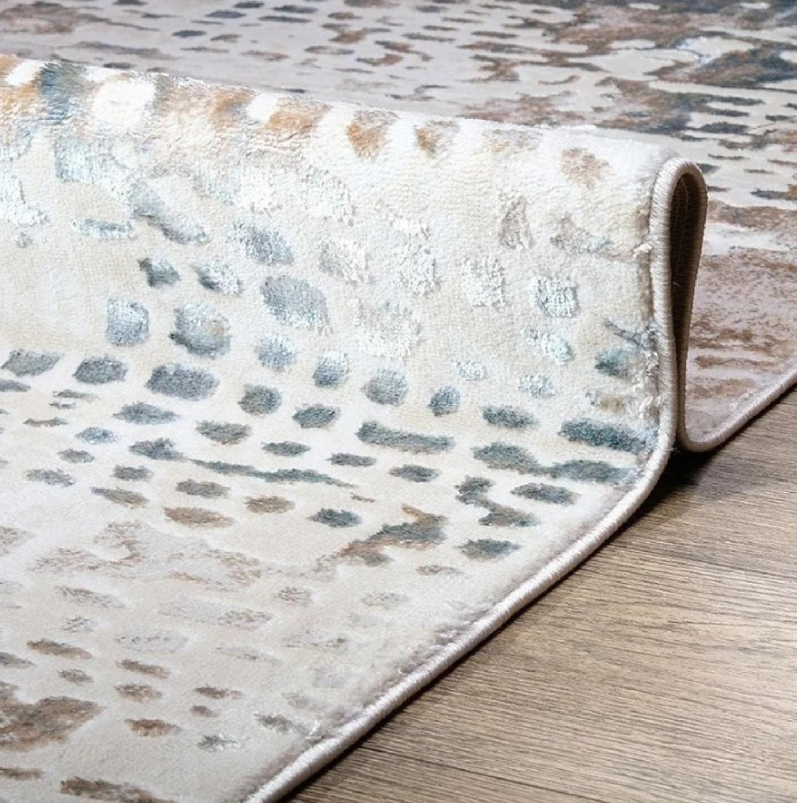 Ковер Ковер Karmen hali Ascona 4314B BEJ FLOS / BEJ FLOS круг Круг 2x2м