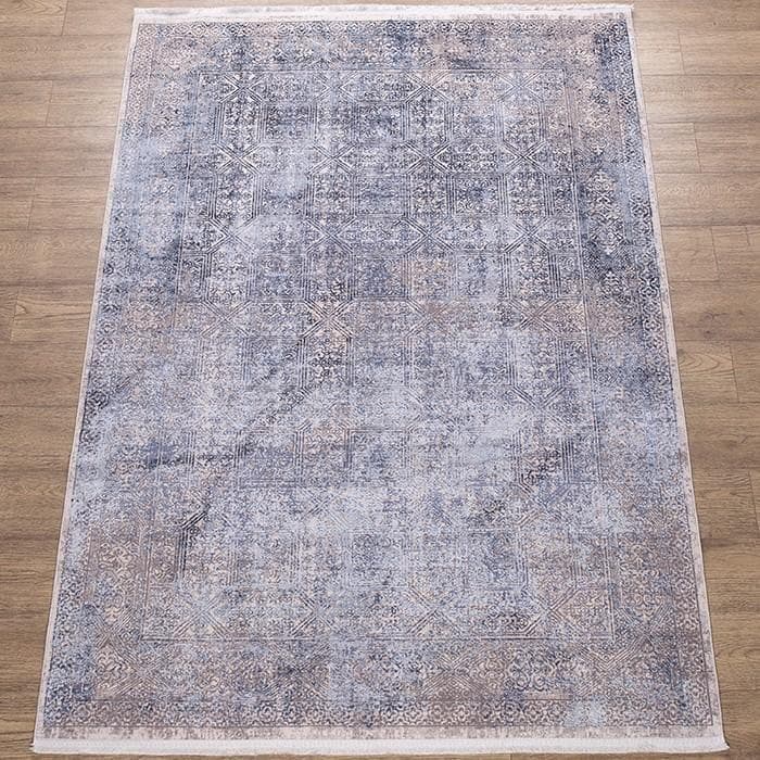 Ковер Milat Doku B167E COKME_DGRAY / L_BLUE 0.8x1.5м