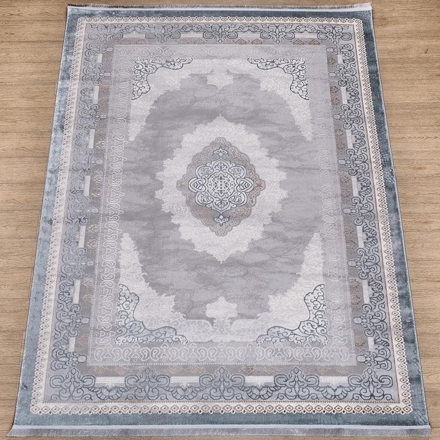 Ковер Karmen hali Ascona 4112A ACIK MAVI FLOS / ACIK MAVI FLOS 0.8x1.5м