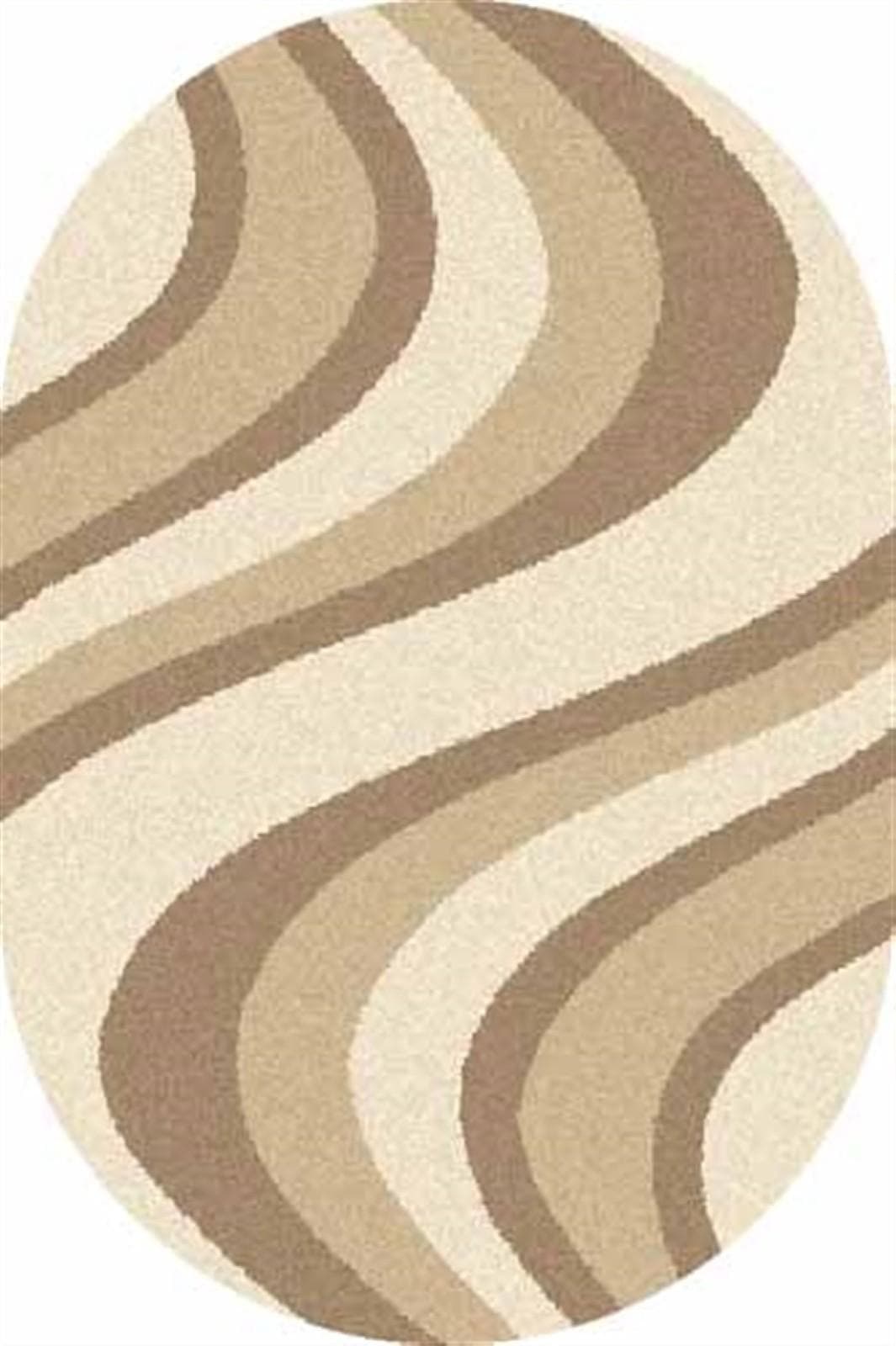 Ковер Merinos Platinum t617 CREAM Овал Овал 2x5м