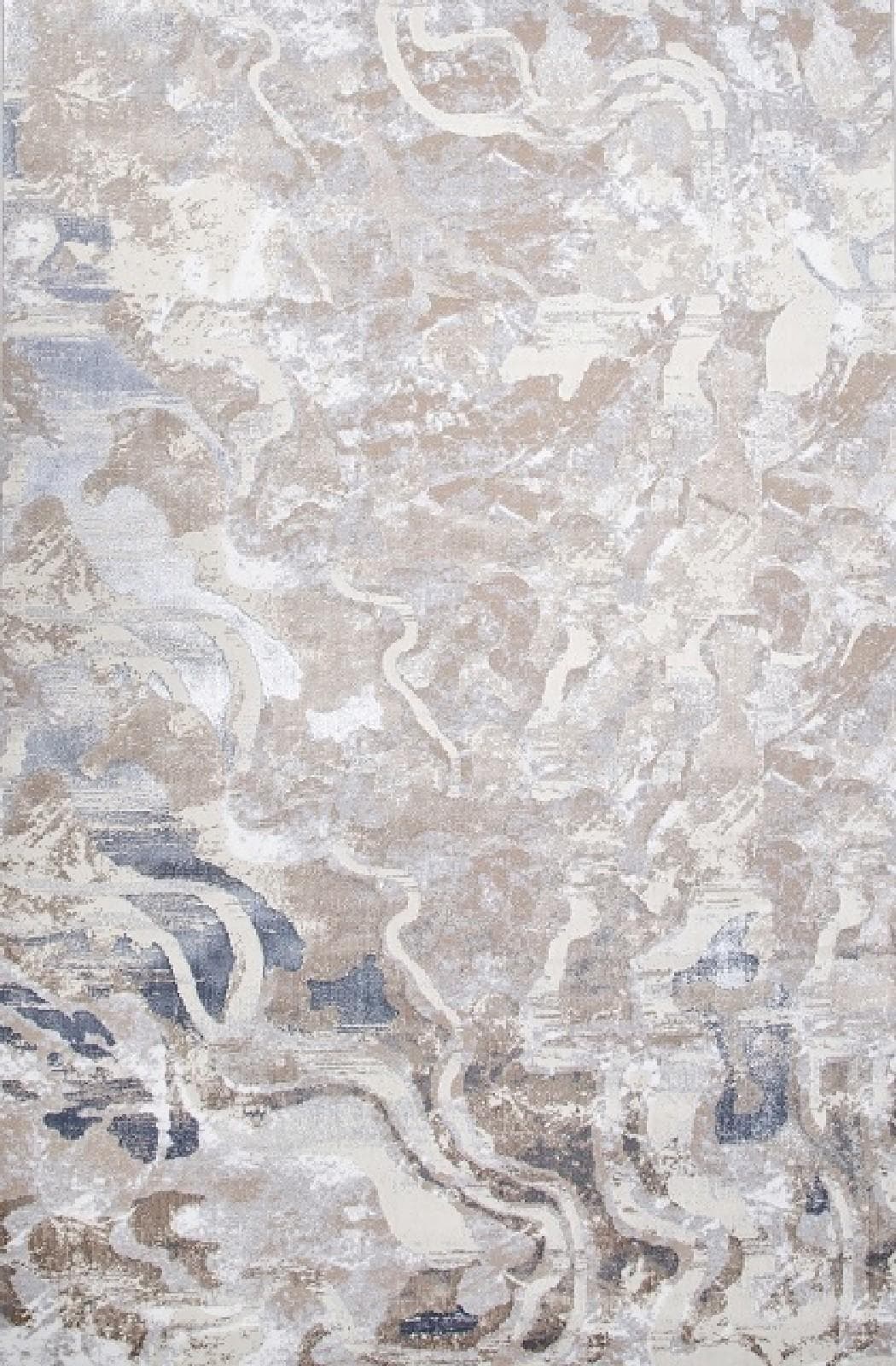 Дорожка ARDA PERU D070A CREAM SHIRINK / BLUE FDY 2м