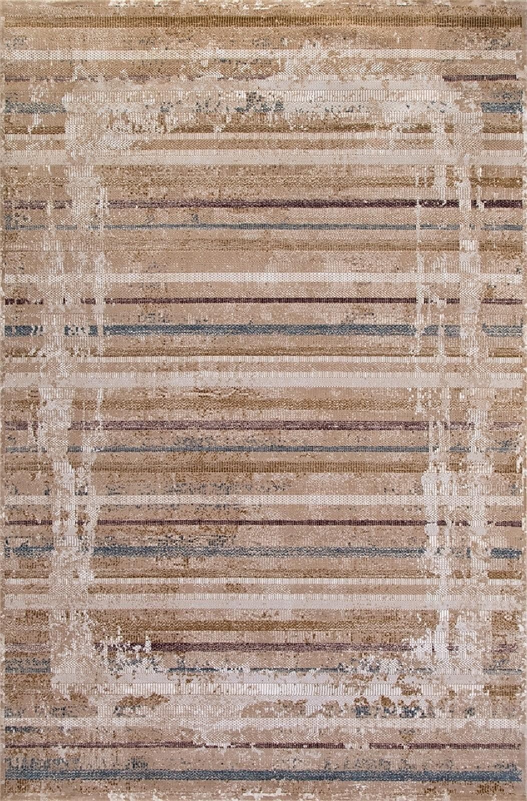 Ковер KARMEN HALI QUANTUM 03003B BROWN / BROWN 0.78x1.5м