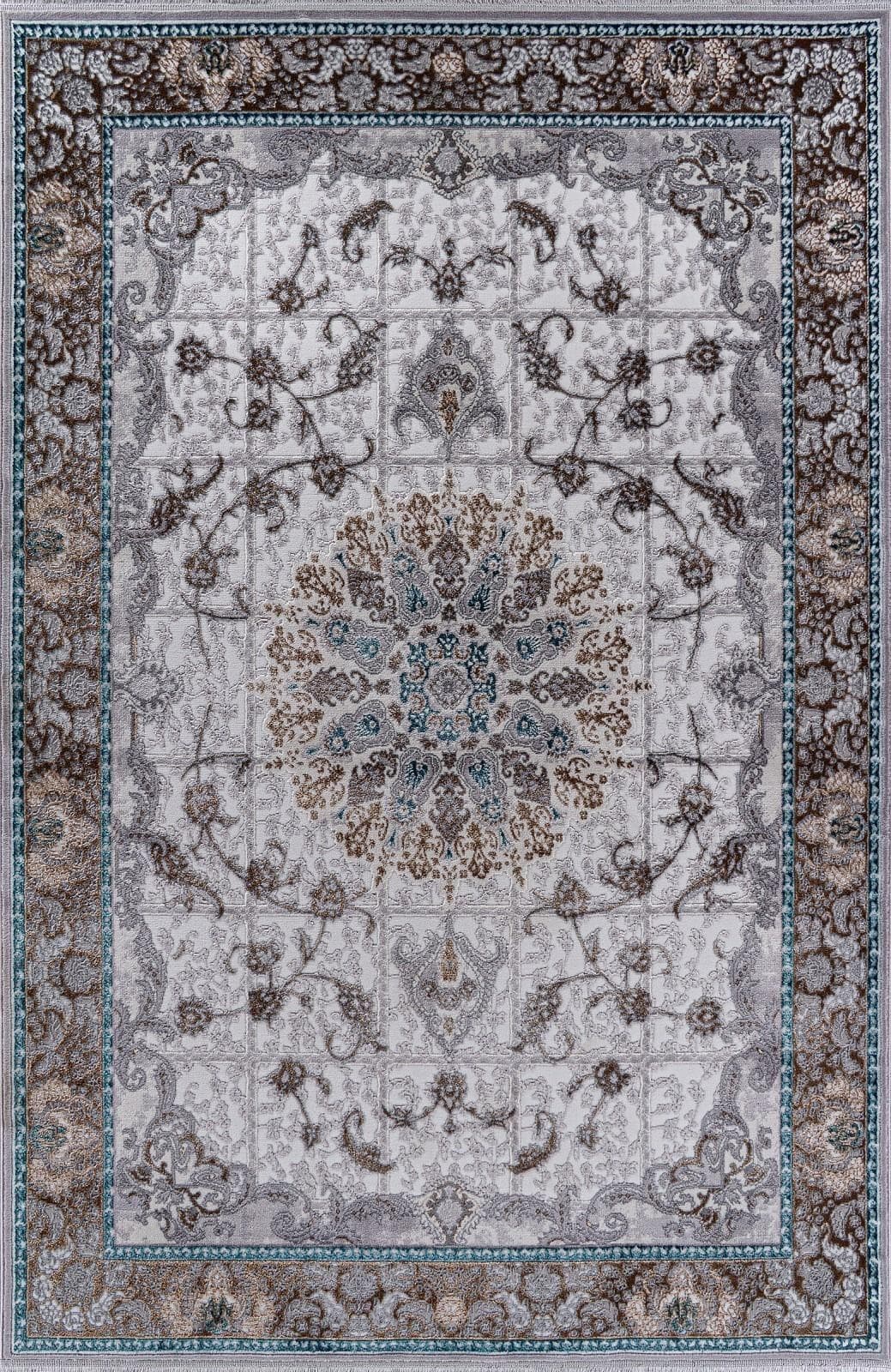 Ковер Ковер MERINOS HALIF F640 GREEN-BLUE 2.4x3.4м