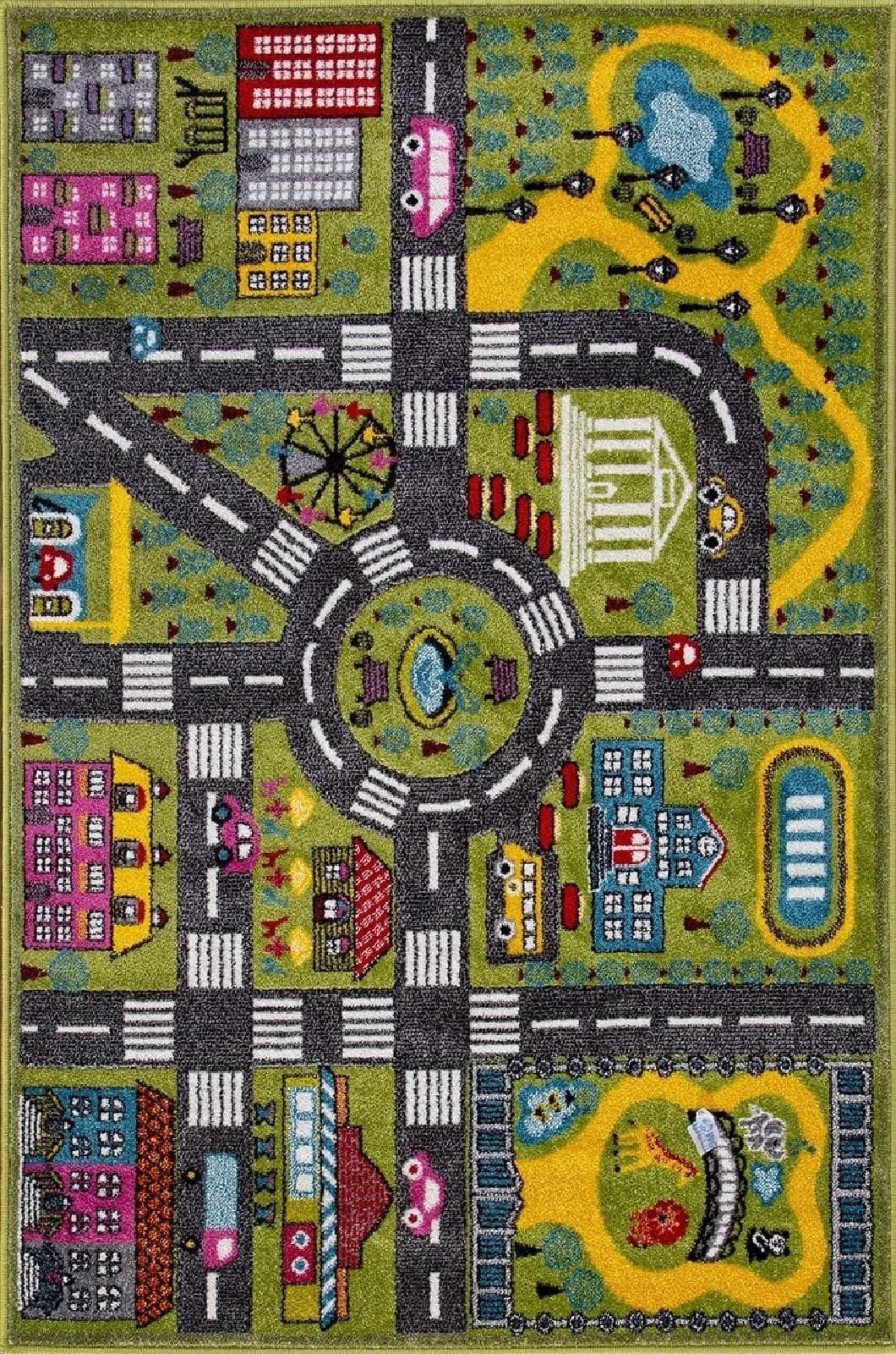 Ковер MERINOS RIO C070 GREEN 0.8x1.5м