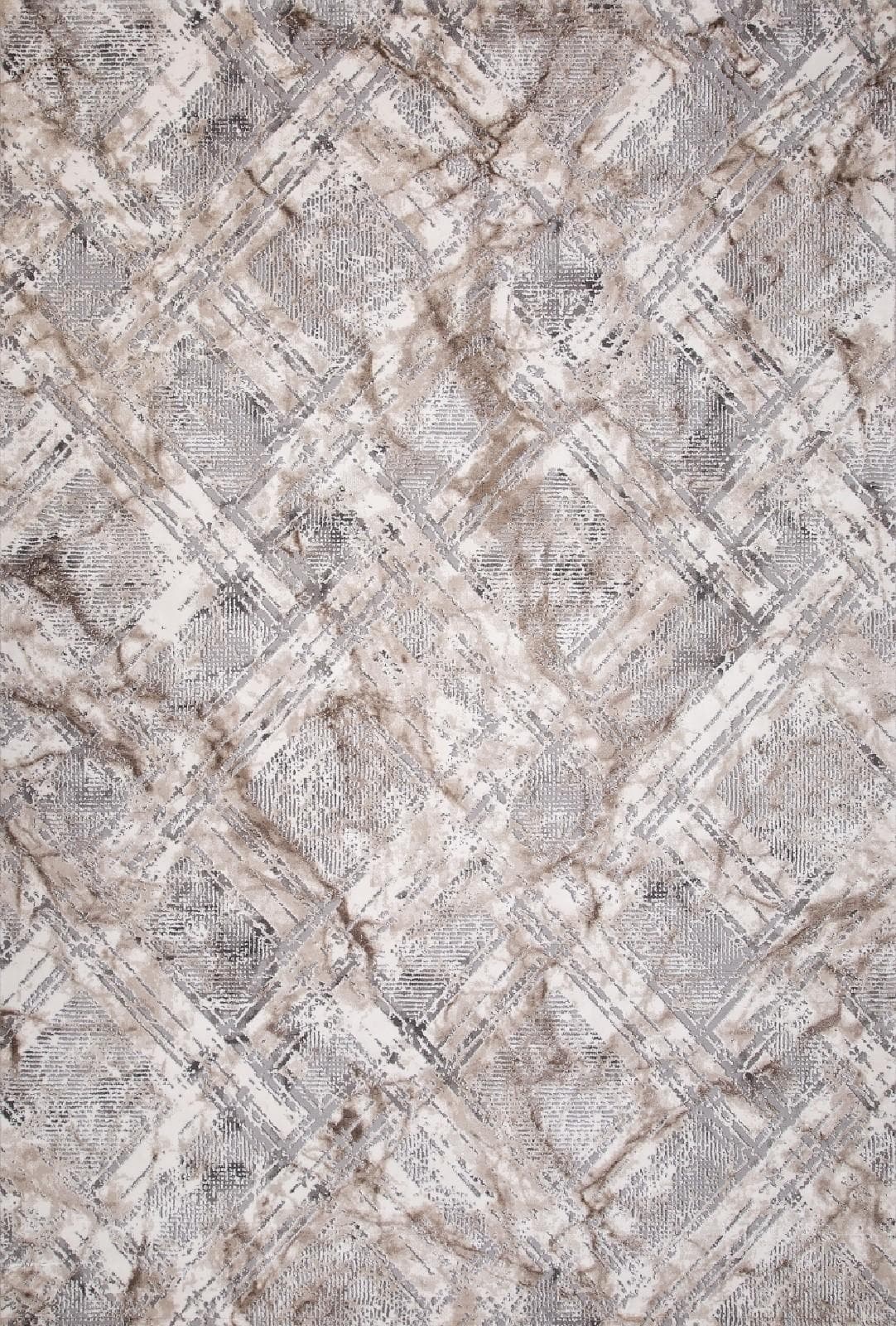 Ковер KARMEN HALI ARMINA 04074C GREY / BROWN 0.8x1.5м