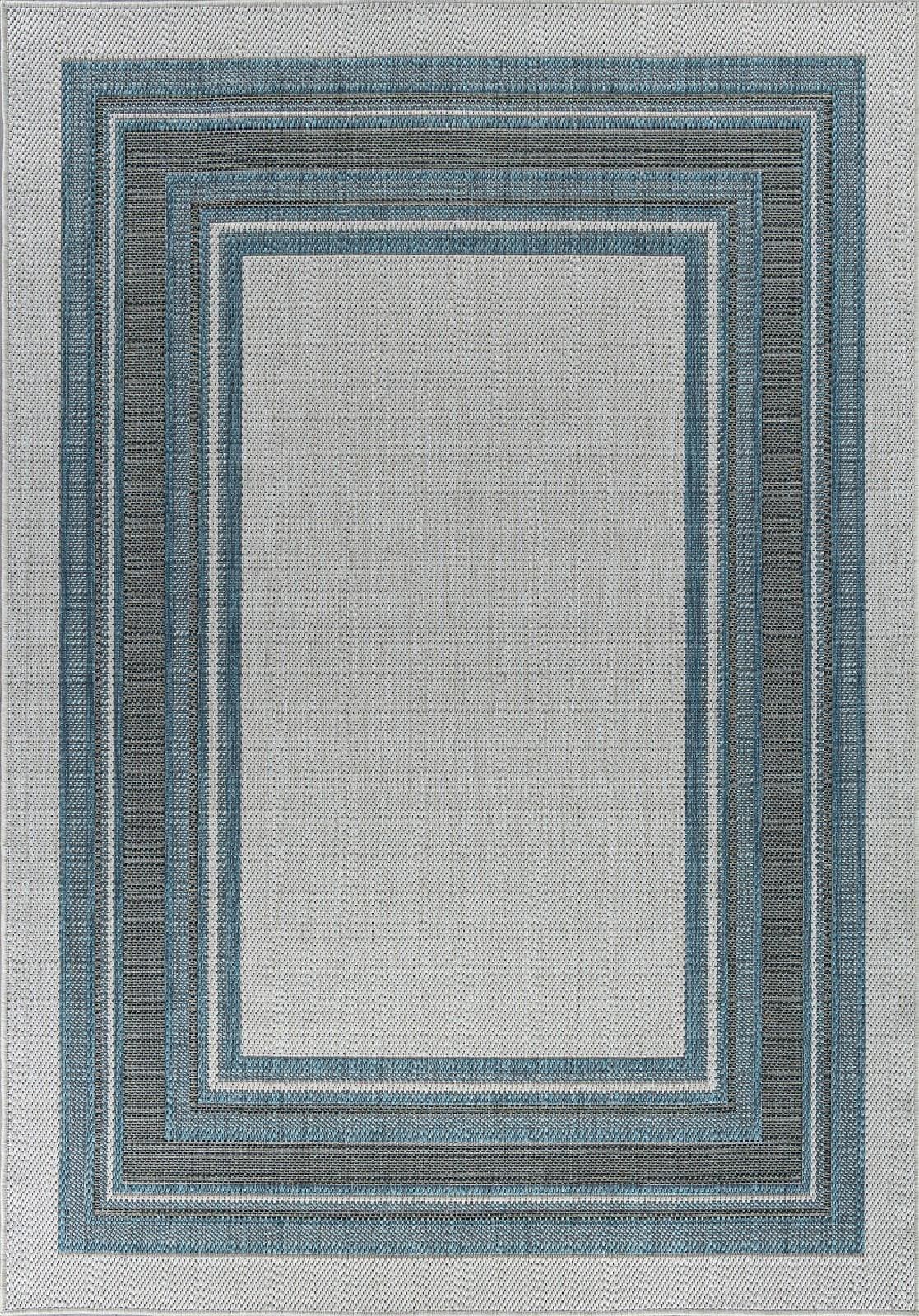 Ковер Ковер Современный MERINOS KAIR S123 BLUE 2.4x3.4м