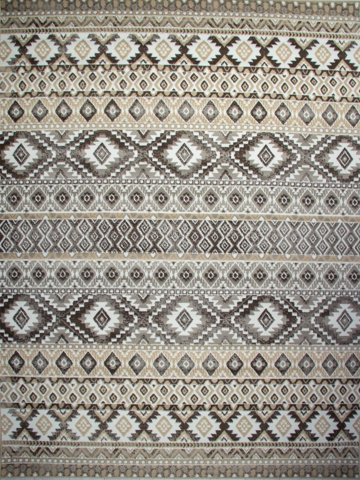 Ковер Ковер AIDIN CARPET PRAGA 06050A BROWN / TOZ GRI 1.5x2м