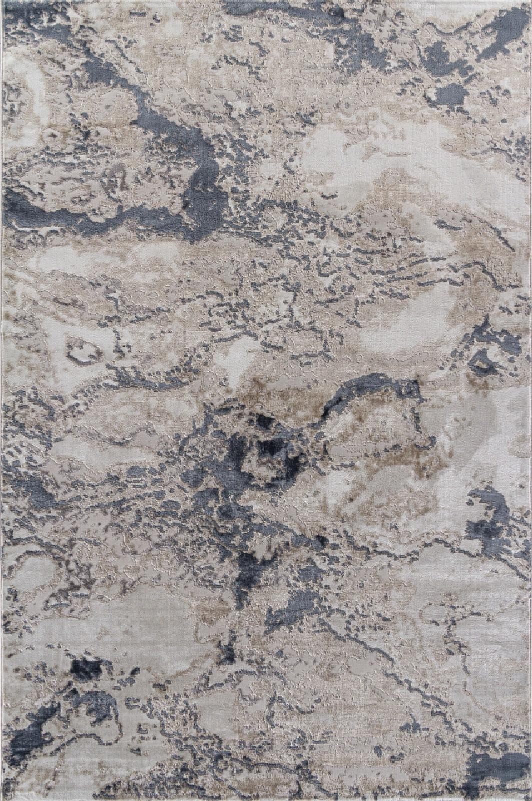 Ковер Ковер Современный EFOR LUCCI p1263 D.BLUE / D.BLUE 1.94x4м