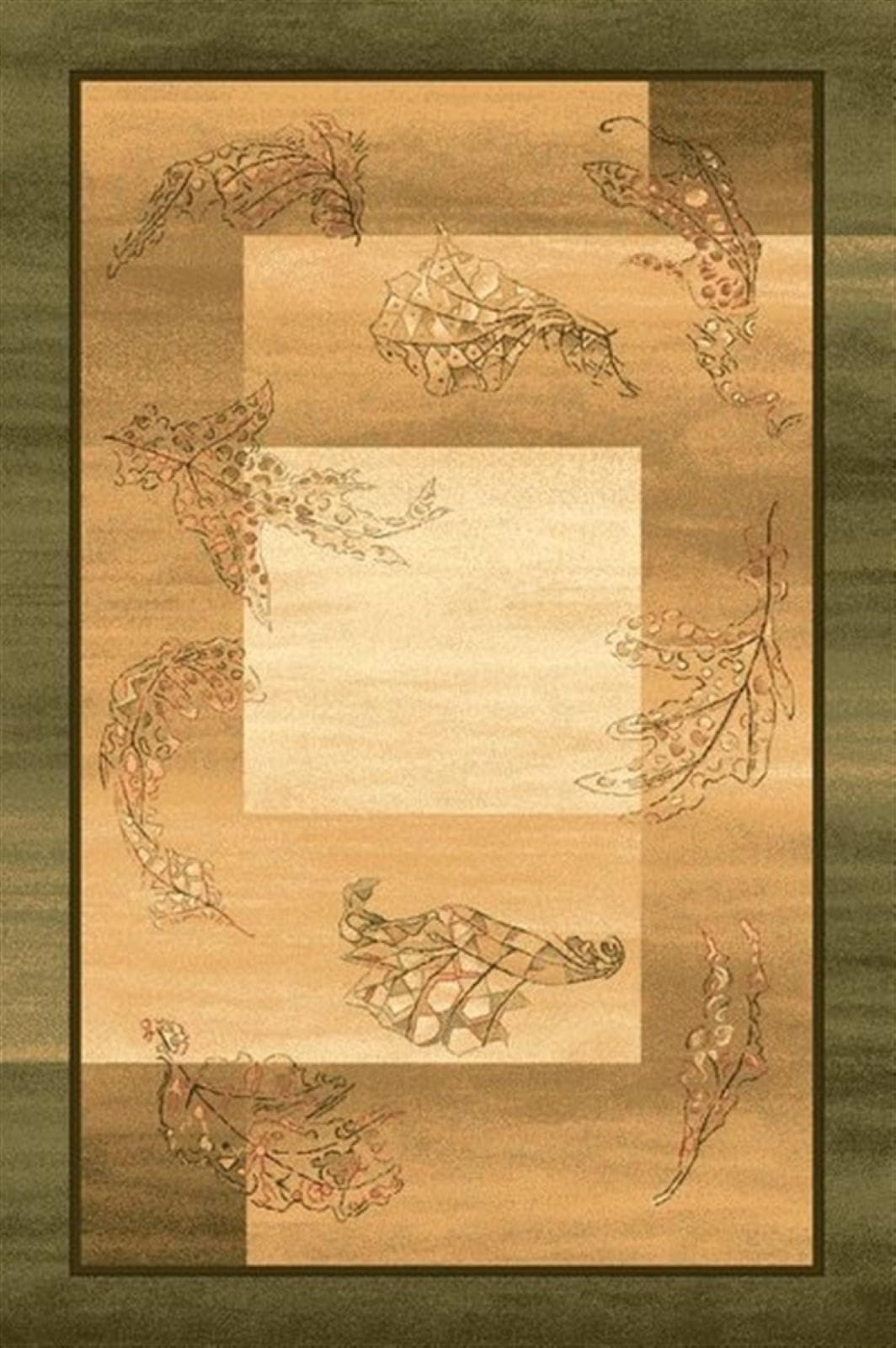 Ковер Agnella Isfahan Adara olive 0.8x1.2м