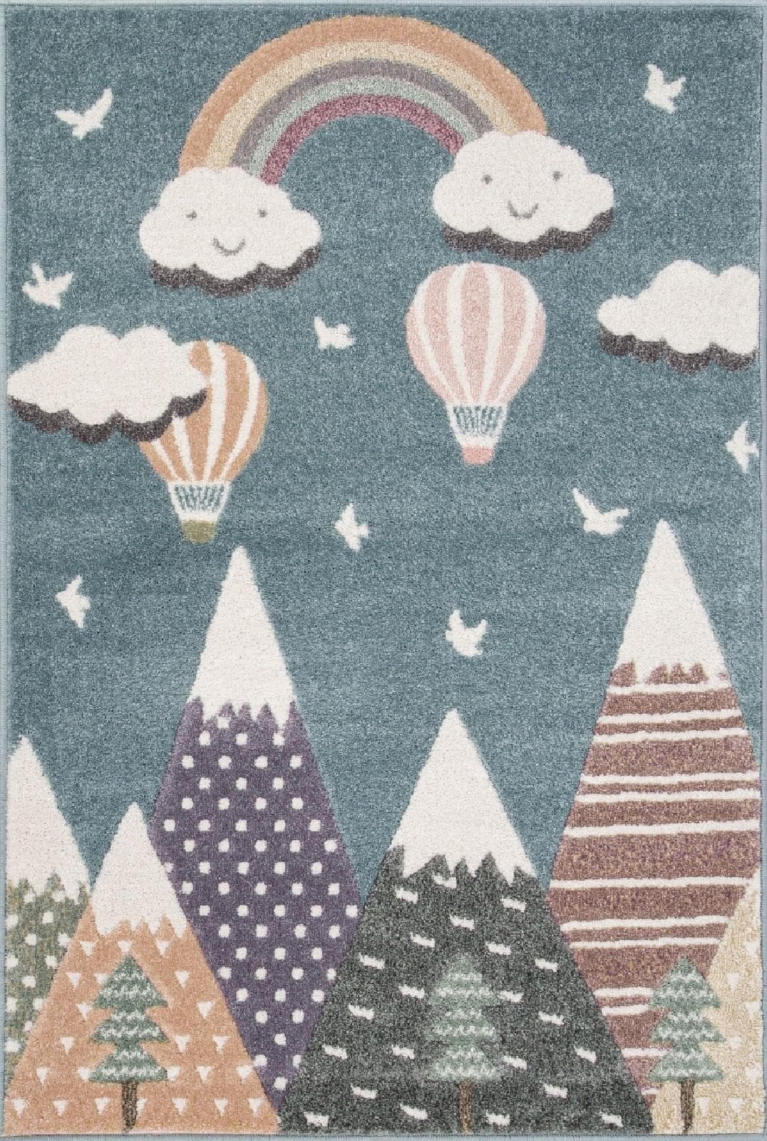 Ковер MERINOS ART KIDS LM10 BLUE 1x1.5м