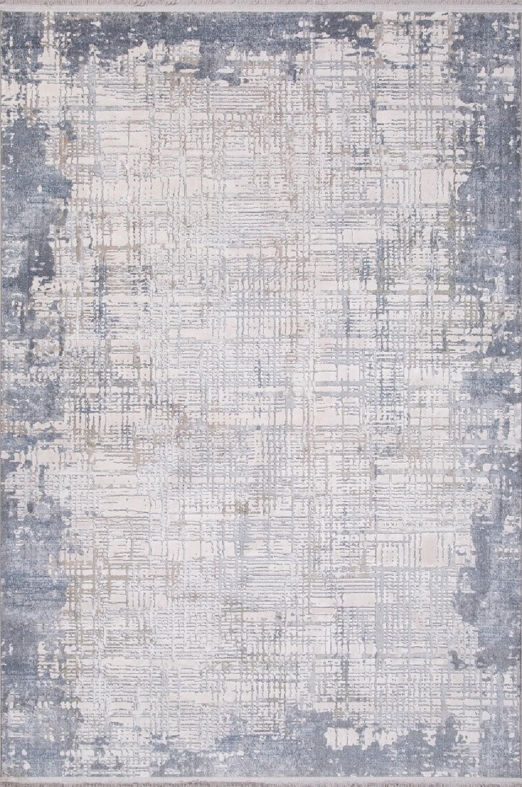 Ковер MILAT PERLA C634AQ GREY / L.GREY 0.8x1.5м