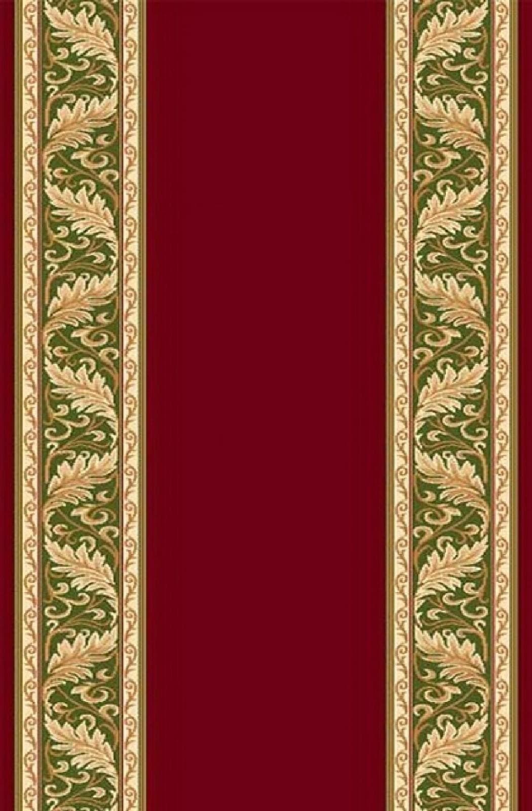 Дорожка Merinos Valencia d040 red-green 2.62м