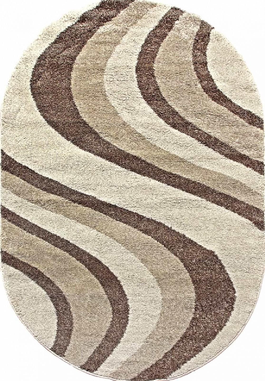 Ковер Merinos Platinum t617 CREAM Овал Овал 2x5м